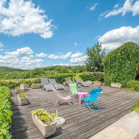 Splendid Holiday In D Gagnac With Heated Swimming Pool And Jacuzzi Casa de Férias Dégagnac